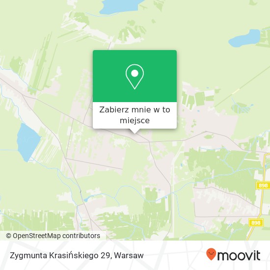 Mapa Zygmunta Krasińskiego 29