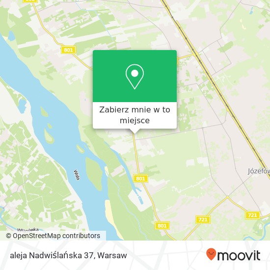 Mapa aleja Nadwiślańska 37