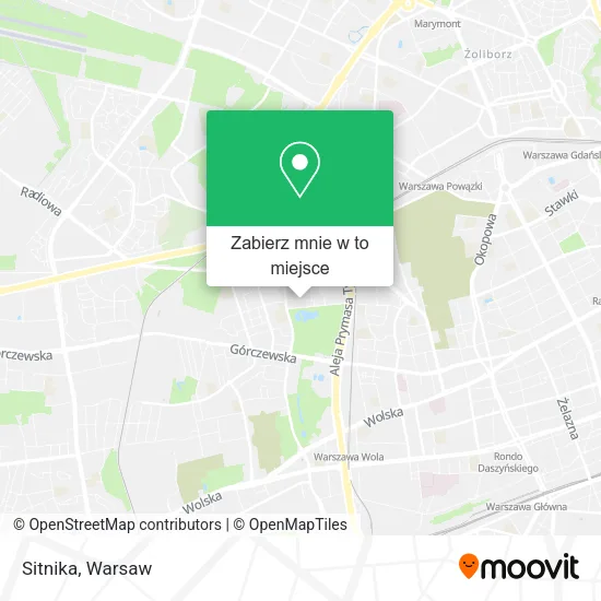Mapa Sitnika
