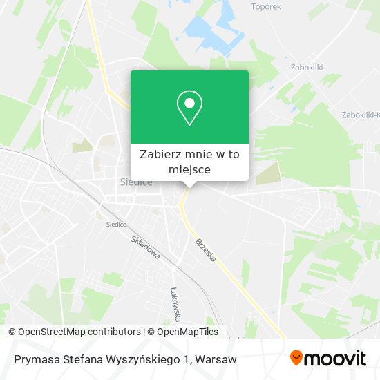 Mapa Prymasa Stefana Wyszyńskiego 1