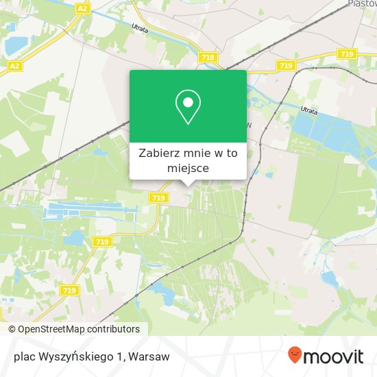 Mapa plac Wyszyńskiego 1