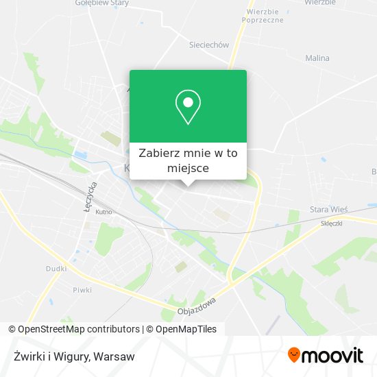 Mapa Żwirki i Wigury