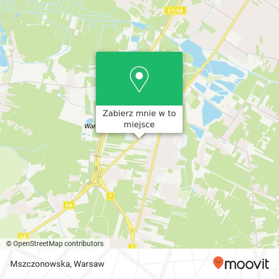 Mapa Mszczonowska