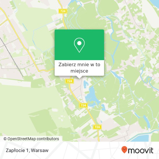 Mapa Zapłocie 1