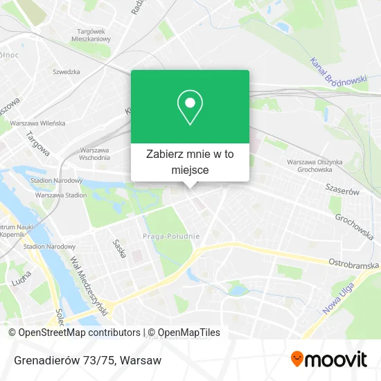 Mapa Grenadierów 73/75