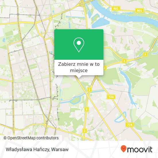 Mapa Władysława Hańczy