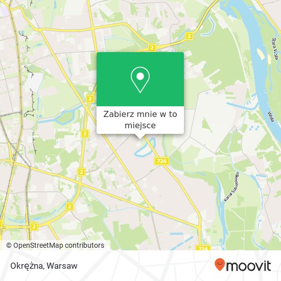 Mapa Okrężna