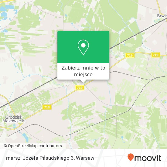 Mapa marsz. Józefa Piłsudskiego 3