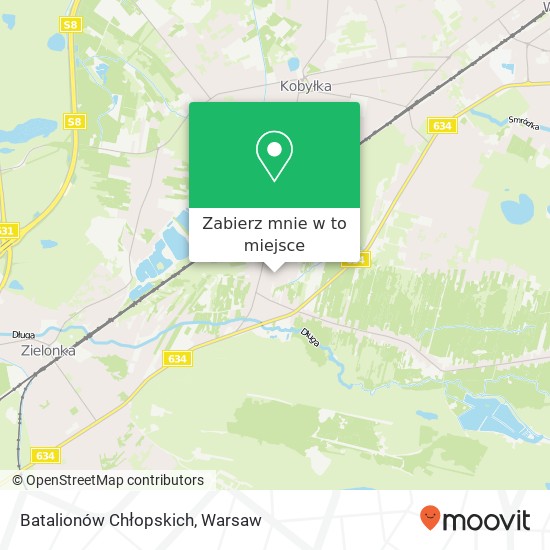 Mapa Batalionów Chłopskich