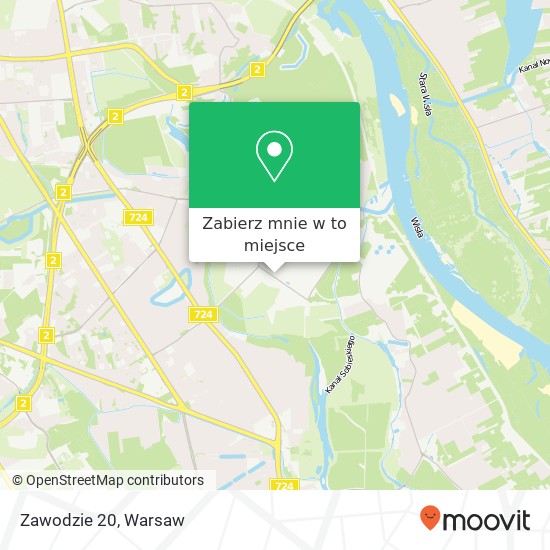 Mapa Zawodzie 20