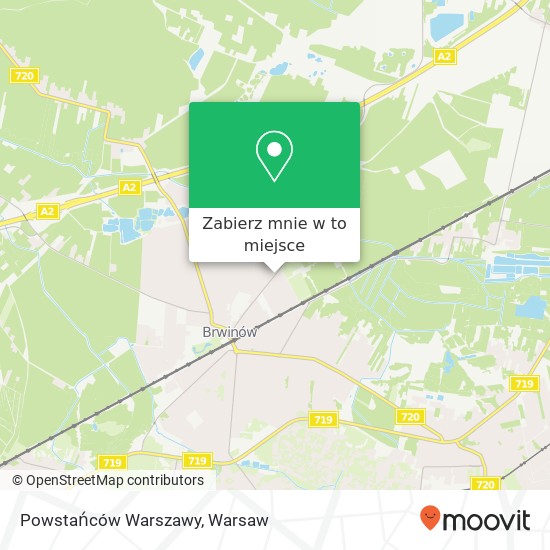 Mapa Powstańców Warszawy