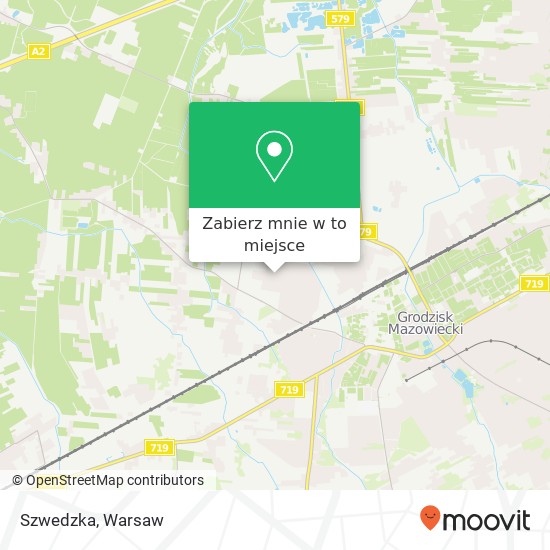 Mapa Szwedzka