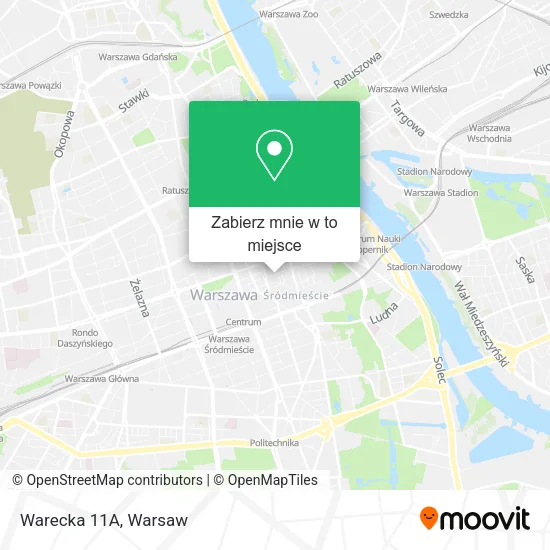 Mapa Warecka 11A