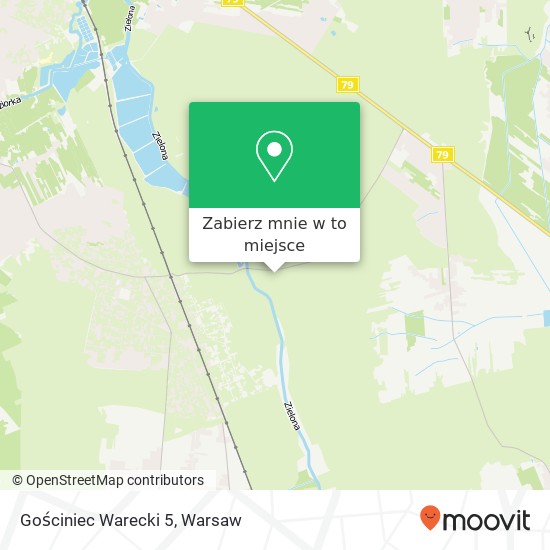 Mapa Gościniec Warecki 5