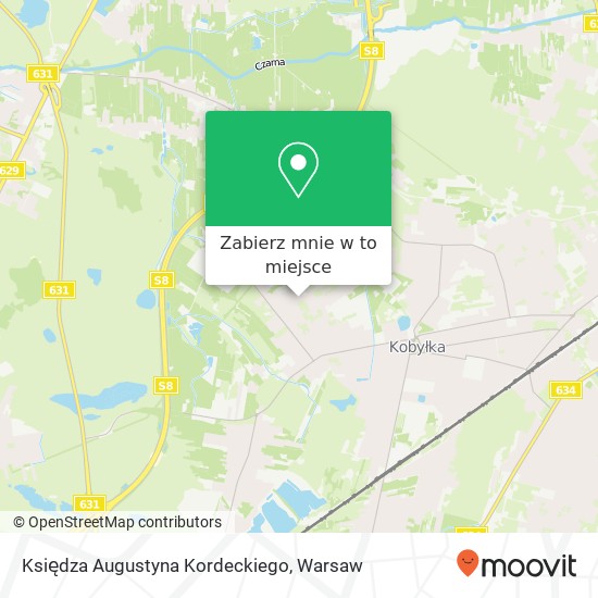 Mapa Księdza Augustyna Kordeckiego