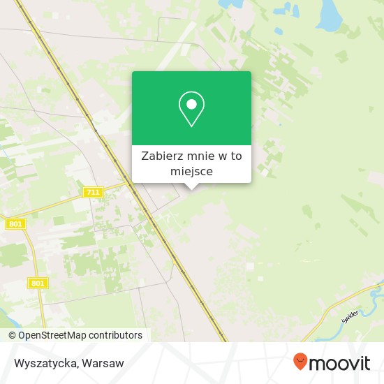 Mapa Wyszatycka