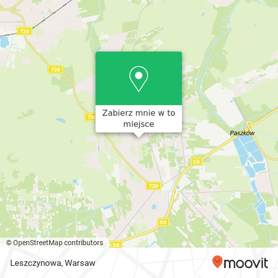 Mapa Leszczynowa