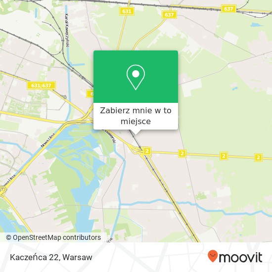 Mapa Kaczeńca 22