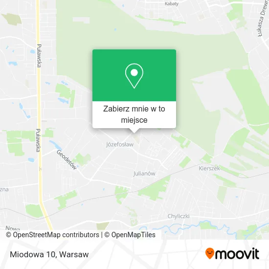 Mapa Miodowa 10
