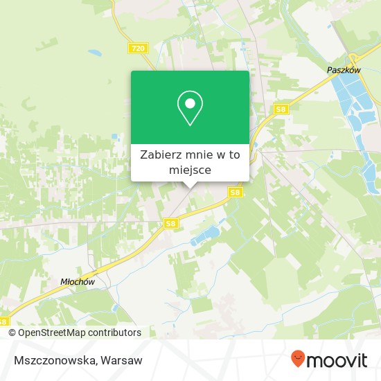 Mapa Mszczonowska