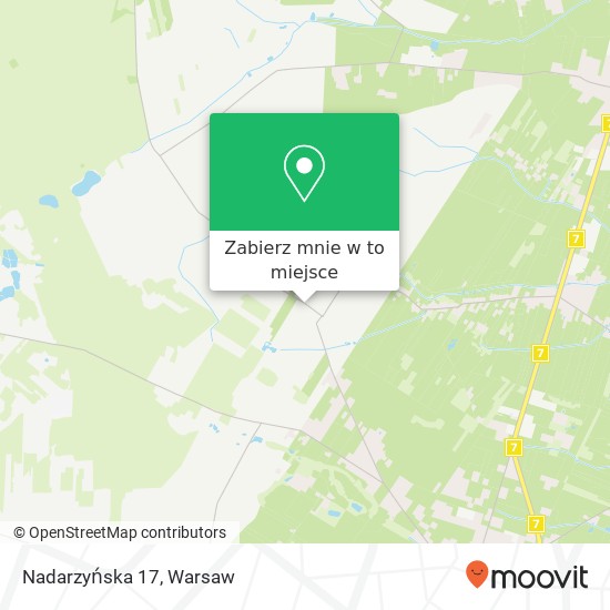 Mapa Nadarzyńska 17