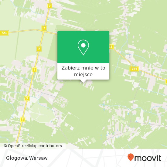 Mapa Głogowa