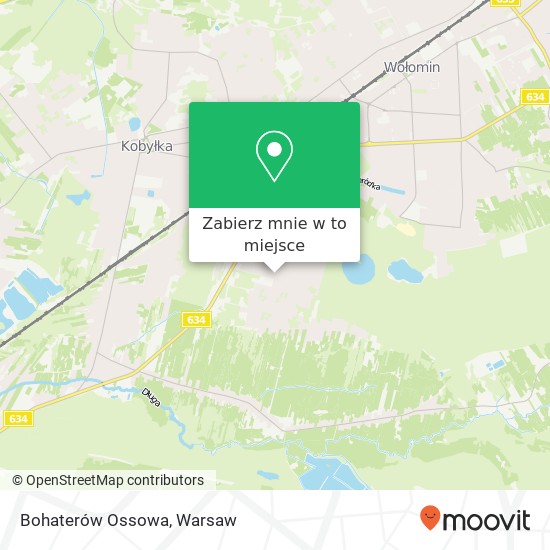 Mapa Bohaterów Ossowa