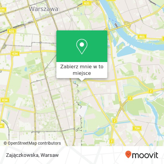 Mapa Zajączkowska