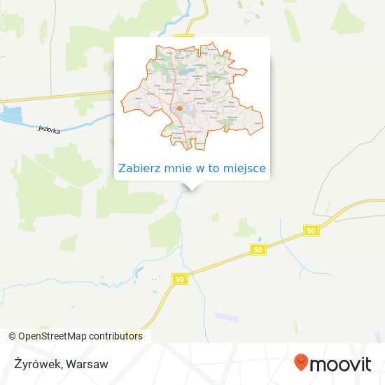 Mapa Żyrówek