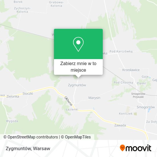 Mapa Zygmuntów