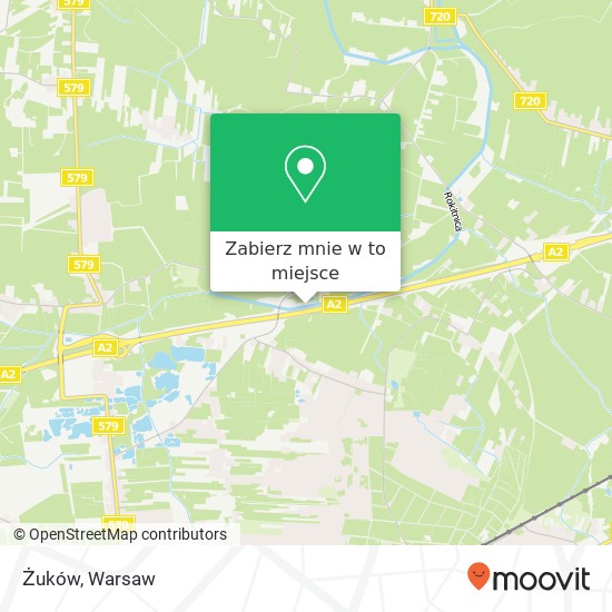 Mapa Żuków