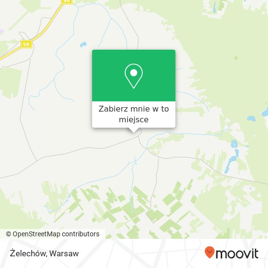 Mapa Żelechów