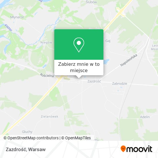 Mapa Zazdrość