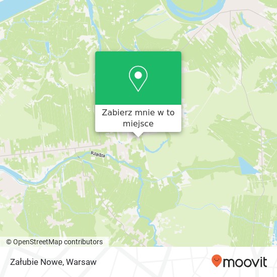 Mapa Załubie Nowe