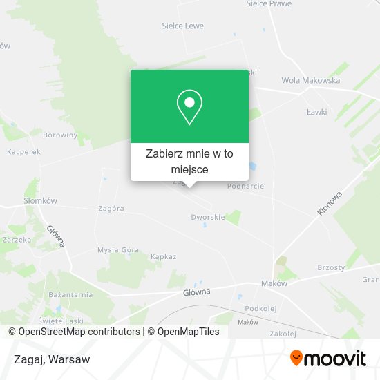 Mapa Zagaj