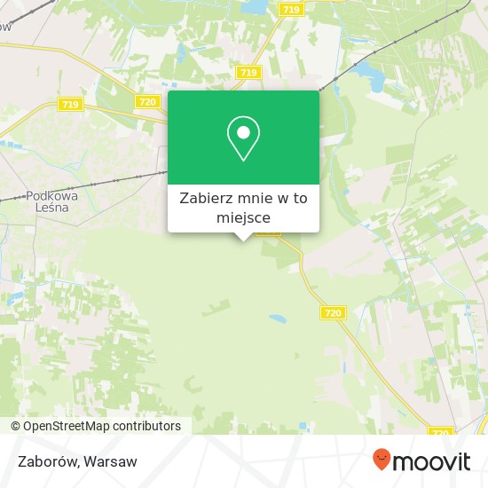 Mapa Zaborów