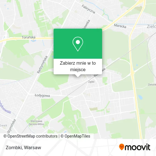 Mapa Zombki