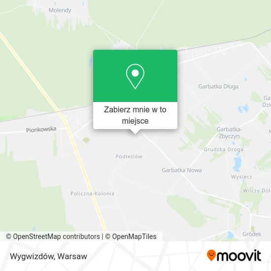 Mapa Wygwizdów