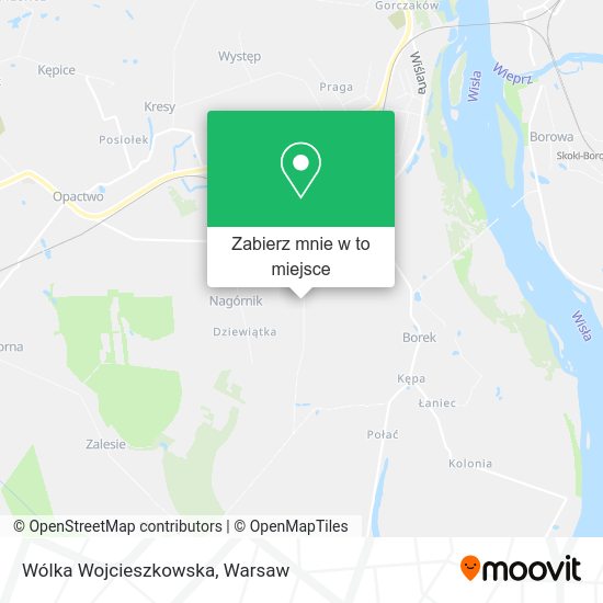 Mapa Wólka Wojcieszkowska