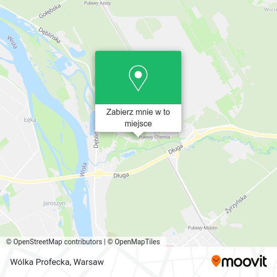 Mapa Wólka Profecka