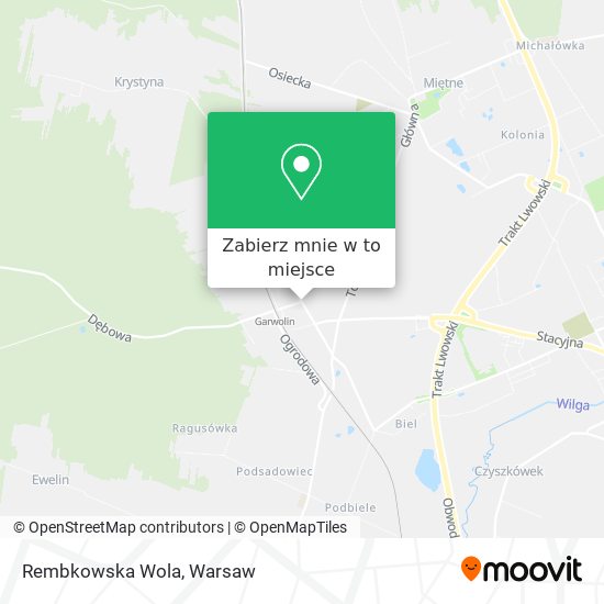 Mapa Rembkowska Wola