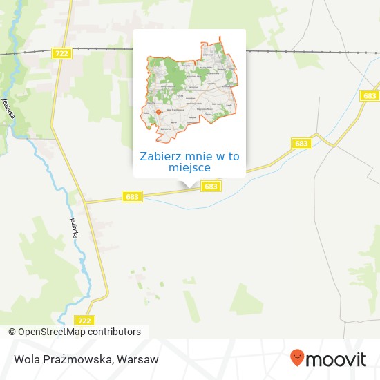 Mapa Wola Prażmowska