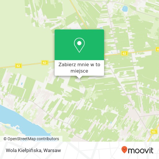 Mapa Wola Kiełpińska