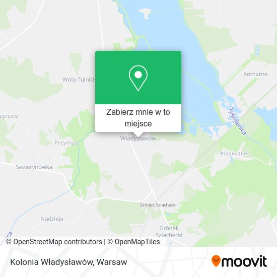 Mapa Kolonia Władysławów