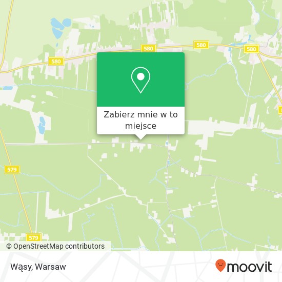 Mapa Wąsy