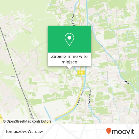 Mapa Tomaszów