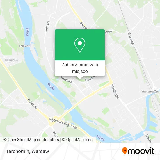 Mapa Tarchomin