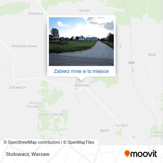 Mapa Stołowacz