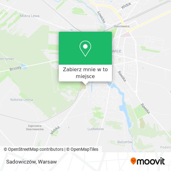 Mapa Sadowiczów