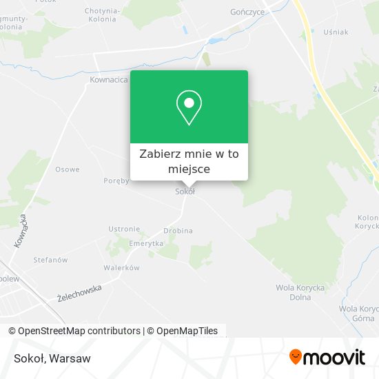 Mapa Sokoł